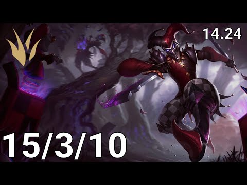 Shaco Jungle vs Xin Zhao - EUW diamond | Patch 14.24