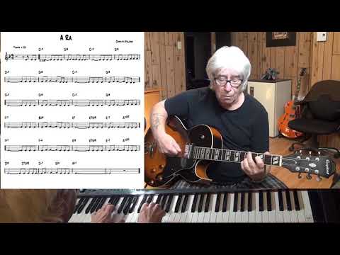 A Ra - Jazz bossa guitar & piano cover ( Donata & Veloso )