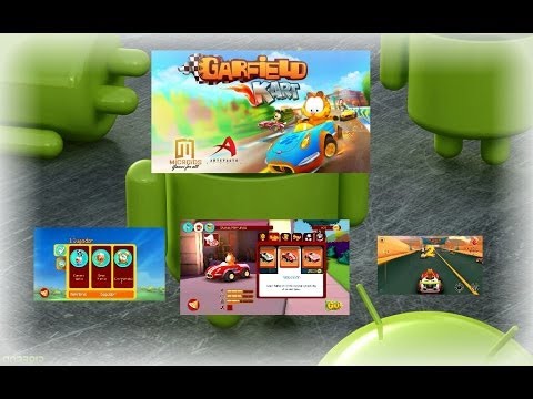 garfield kart android gameplay