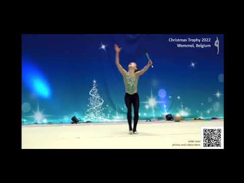 Anastasia Pavlova Christmas Cup Wemmel 2022