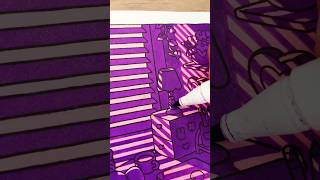 Download lagu 2 Marker Challenge: sunlight filtering through window blinds #coloring #coloringbook #colouring mp3