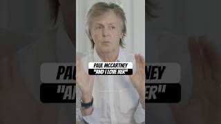 Paul McCartney “George Harrison’s addition to ‘And I Love Her’ by The Beatles” 2018 #shorts #foryou