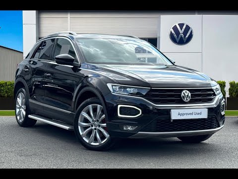 Approved Used Volkswagen T-ROC 2017 1.5 TSI SEL 150PS EVO in Deep Black Pearl - ML20XFT