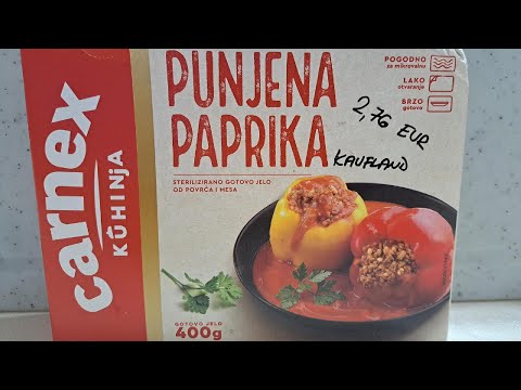 Gotova jela - Punjena paprika od Carnexa - kupiti ili ne ????