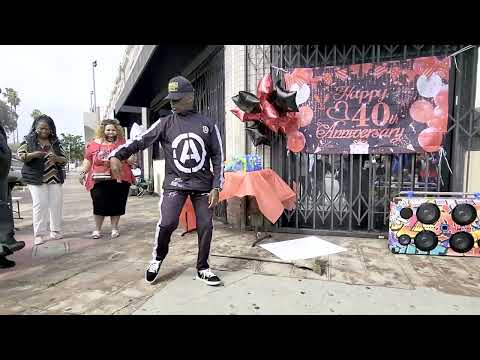 Turbo Broom Breakdance 40th Anniversary performance May 4, 2024