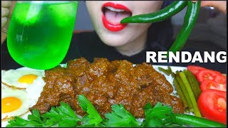 Download lagu ASMR DRY BEEF CURRY | RENDANG DAGING   GREEN CHILLI   FRIED EGG   LIME CORDIAL 咖喱饭 咀嚼音 먹방 mp3