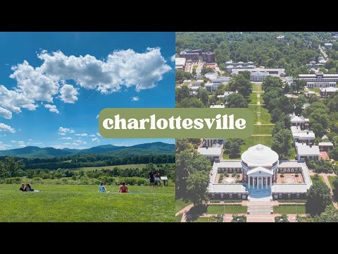 48 Hours  in Charlottesville, VA + UVA Tour | Where to Eat, Drink, and Explore! + Drone Footage!