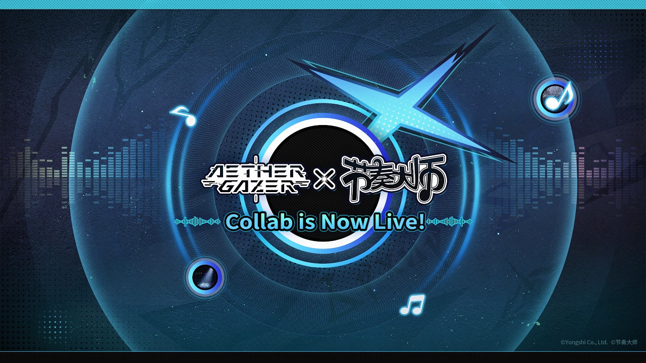 Frame from the Aether Gazer and Rhythm Master collaboration on the official channel, which ran inside the 42-day June 2026 cycle.