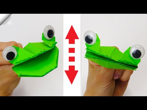 Crazy Frog Moving paper TOYS Easy paper crafts