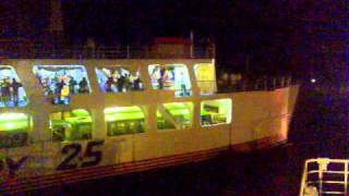 preview picture of video 'Super Shuttle Ferry 25 departing Caticlan'