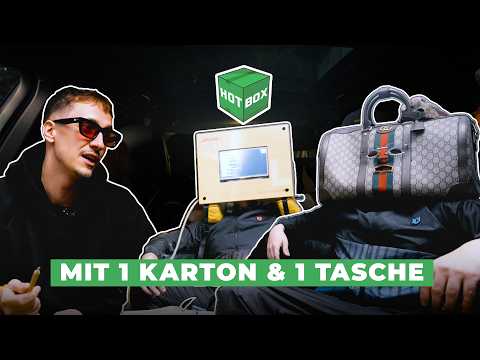 1 TASCHE & 1 KARTON IN DER HOTBOX MIT MARVIN GAME
