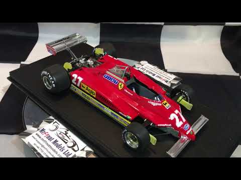 Gilles Villeneuve Ferrari 126 C2 #27 1982