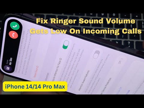 iPhone 14/14 Pro Max: How to Fix Ringer Sound Volume Gets Low On Incoming Calls - Easy Fix!!!