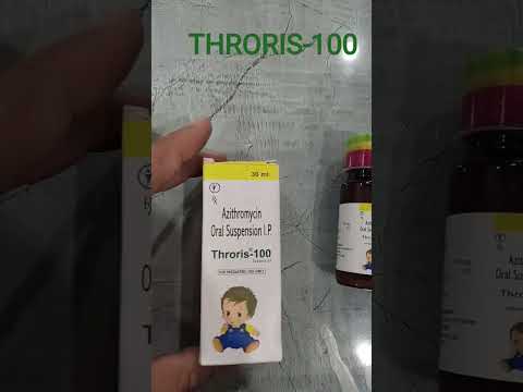 Azithromycin 100mg Syp In 30ml Packing, Strength: 100mg/5ml