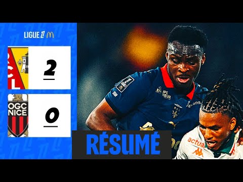 Lens - Nice (2-0) Le Résumé | Ligue 1 | RCL Nice | RC Lens vs OGC Nice | But de Odsonne Édouard