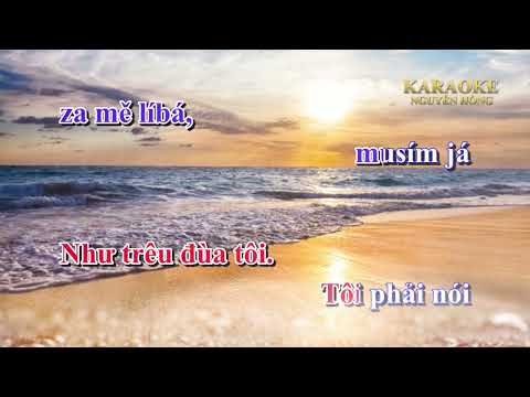 Karaoke Tone Nam Db Mží ti do vlasů - Mưa Bay Vờn Lên Tóc Em style of  Jiří Korn.