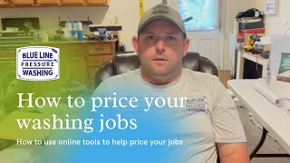 How to price your pressure washing jobs using homewyse as a guide.