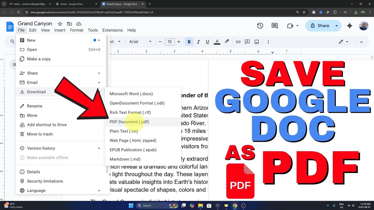 How to Save Google Doc as PDF (2 Easy Methods)