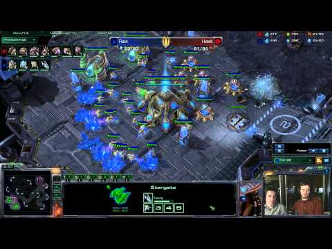 Starcraft 2 - Rain (P) vs Hawk (Z) - Game 2of2 - Commentary by Axeltoss & Axslav - MvP Invitational