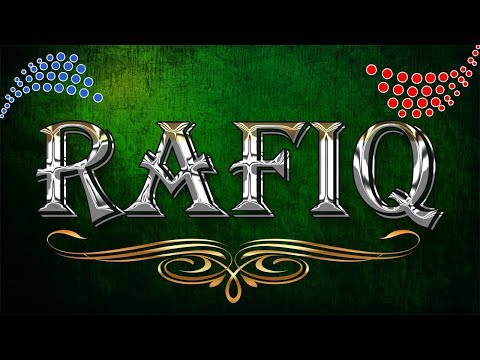 Rafiq name in all languages