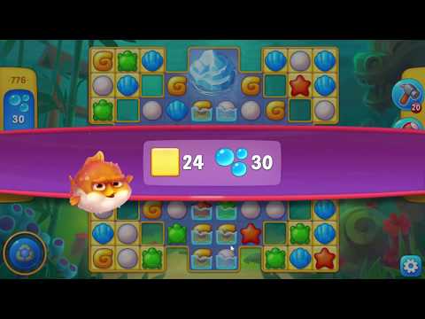 Fishdom 776 Hard Level - NO BooSTERS
