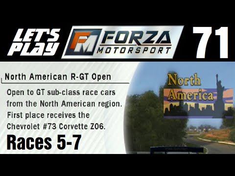 Let's Play Forza Motorsport - Part 71 - Championship Series - North American R-GT Open - Races 5-7