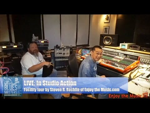 LIVE! Blue Heaven Studios Audio / Video Recording During Blues Masters at the Crossroads Concert