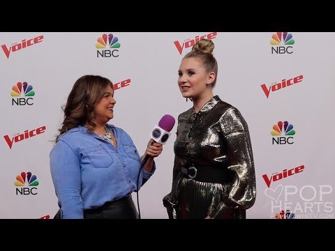 The Voice Season 13 Red Carpet Interview: Addison Agen - Team Adam Levine