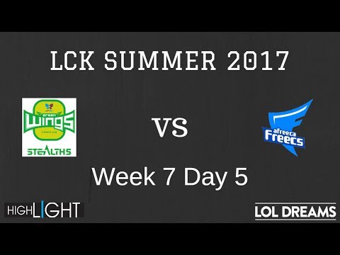 JAG vs ROX Highlights Game 1 LCK SUMMER 2017 Jin Air Green Wings vs ROX Tigers by lol dreams
