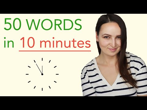 499. 50 WORDS in 10 MINUTES