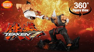 Tekken 7 Mishima Heihachi & Mishima Kazuya (Bandai Namco Entertainment) Pure Arts Figure 360° View