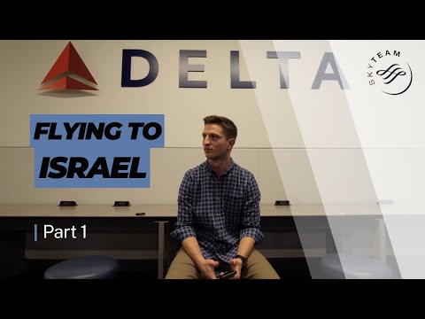 (2) Flying to Israel Part 1 | Departing from the US for Israel (JFK International Airport)