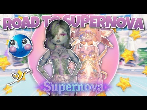 ROAD TO *SUPERNOVA* IN DRESS TO IMPRESS!! (Roblox)