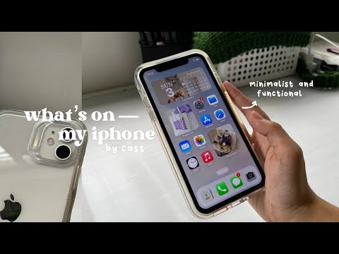 what’s on my Iphone 11 🐰 minimalist & functional (2023)