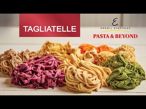 How to Make Emeril's Tagliatelle Pasta  (DOUBLE Batch Recipe) | Pasta & Beyond Pasta Maker