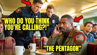 Cops Target A Black Homeless Veteran at a Diner, Until He Makes One Phone Call and Ends Their Career