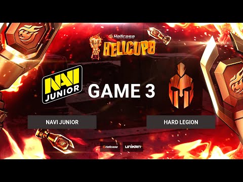 [EN] NAVI Junior vs Hard Legion | Map 3: Mirage | BO3 | Hellcase Cup 8 Group D