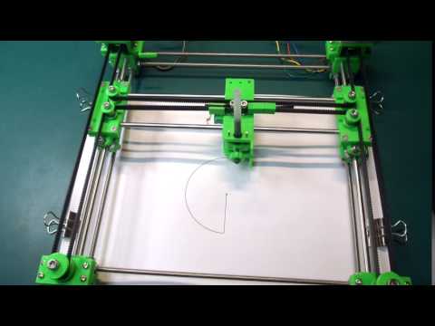 Progress of XY table by timing belt (5)