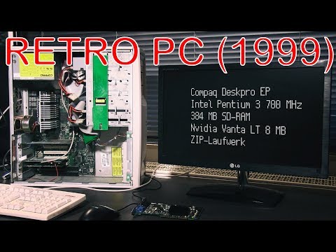 Retro PC von 1999 wiederbelebt! (Compaq Deskpro EP mit Pentium 3)