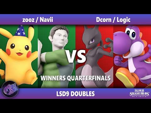 LSD9 - zooz/Navii VS Dcorn/Logic SSBU - Doubles Winners Quarterfinals