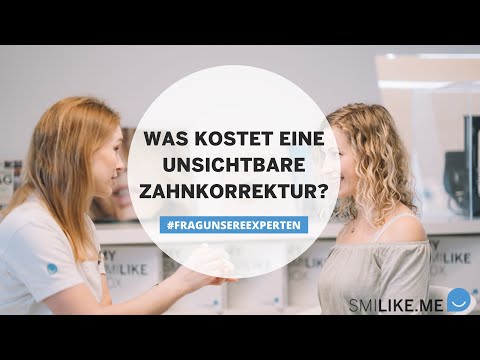 SMILIKE // #fragunsereexperten // Was kostet eine unsichtbare Zahnkorrektur?