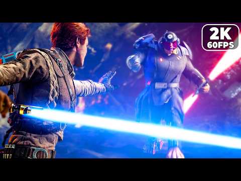 Cal Kills Ruthless Ninth Sister - Bossfight & Cutscenes (Jedi Fallen Order)
