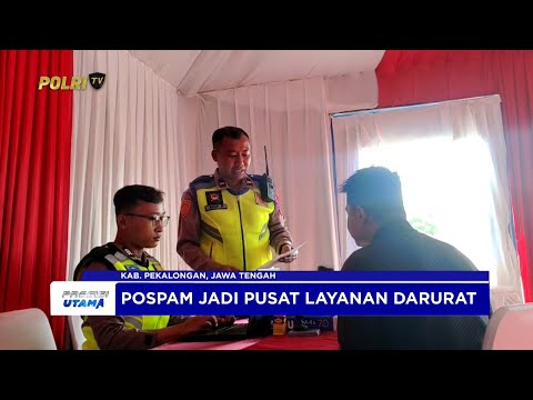 POLRES PEKALONGAN MELAYANI SURAT KEHILANGAN DI POSPAM OPERASI LILIN CANDI 2025