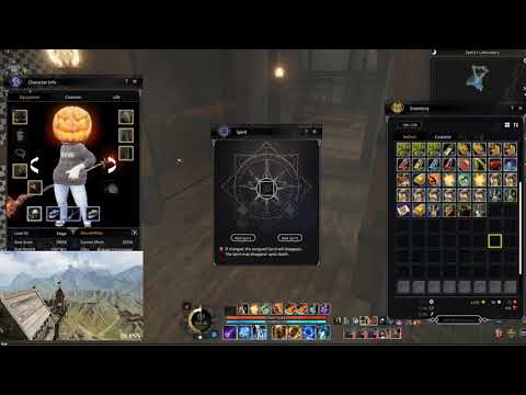 Bless Online 35k Mage Solo Zeeto lv50 dungeon