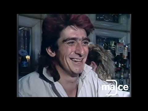 Gary Holton in Nottingham's Dog & Bear pub - June 1985