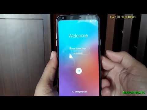LG K50 Hard Reset