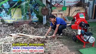 เครื่องปั่นกิ่งไม้ใบไม้ เครื่องย่อยอเนกประสงค์ S1-6210 Hascon 3แรง ไฟบ้าน 085-087-1111 อมรอิเล็คทริค