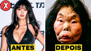 10 DESASTRES EM CIRURGIAS PLÁSTICAS DE FAMOSOS (Parte 3)
