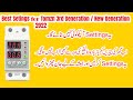 Best Settings For Tomzn 2in1 3rd Generation Or Latest Generation Voltage Protector