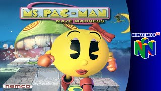 Nintendo 64 Longplay: Ms. Pac-Man Maze Madness